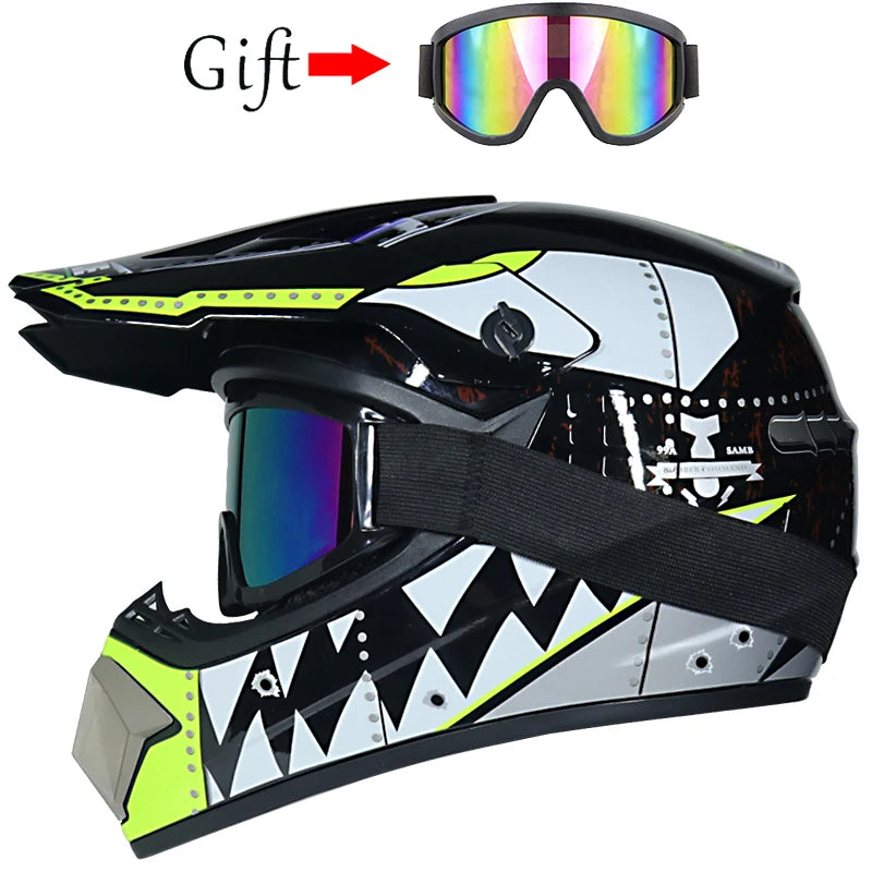 Casco Motocross Bambini | Off-Road, Downhill, MTB e Cross