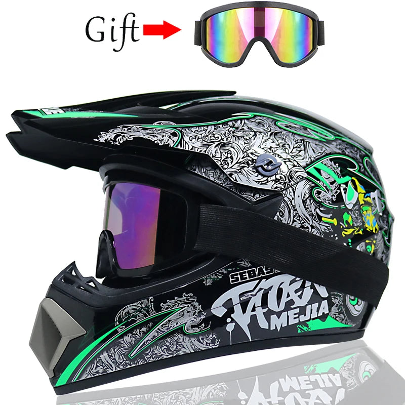 Casco Motocross Bambini | Off-Road, Downhill, MTB e Cross
