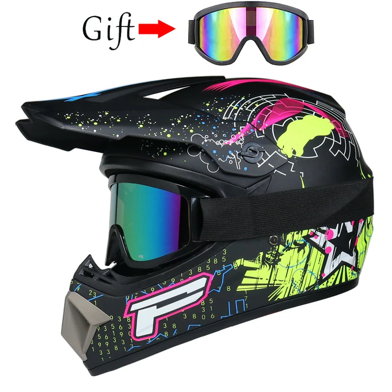 Casco Motocross Bambini | Off-Road, Downhill, MTB e Cross