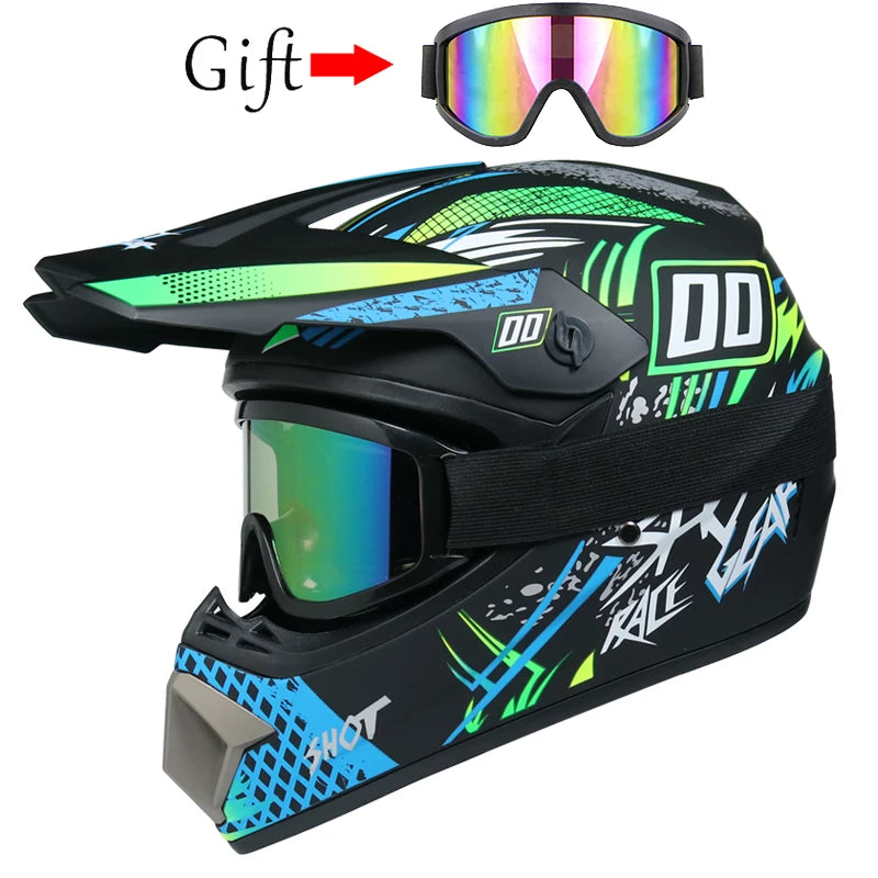 Casco Motocross Bambini | Off-Road, Downhill, MTB e Cross