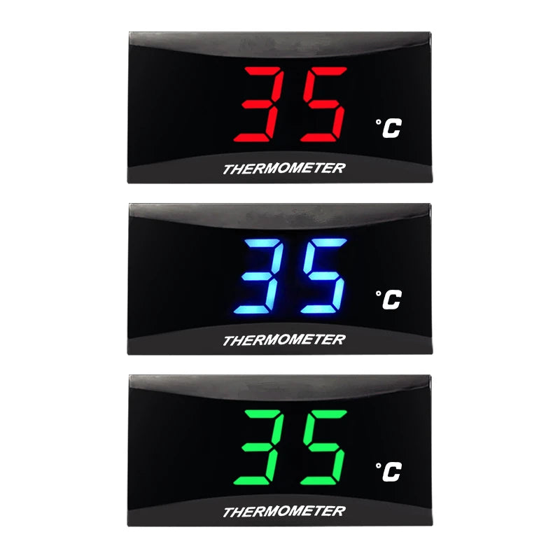 Termometro Digitale Testa Cilindro Moto – Sensore Universale con Display LED