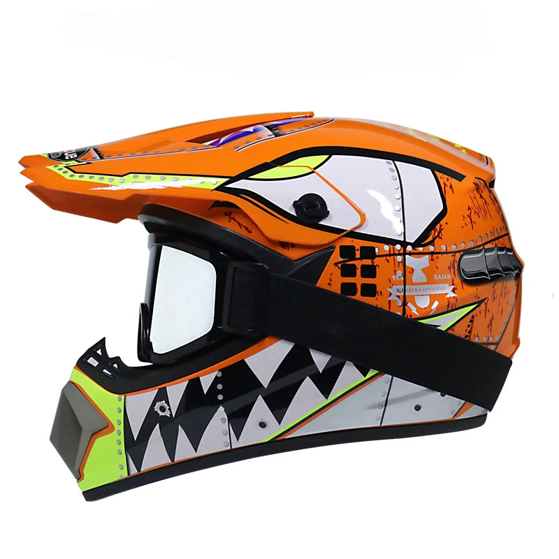 Casco Motocross Bambini | Off-Road, Downhill, MTB e Cross