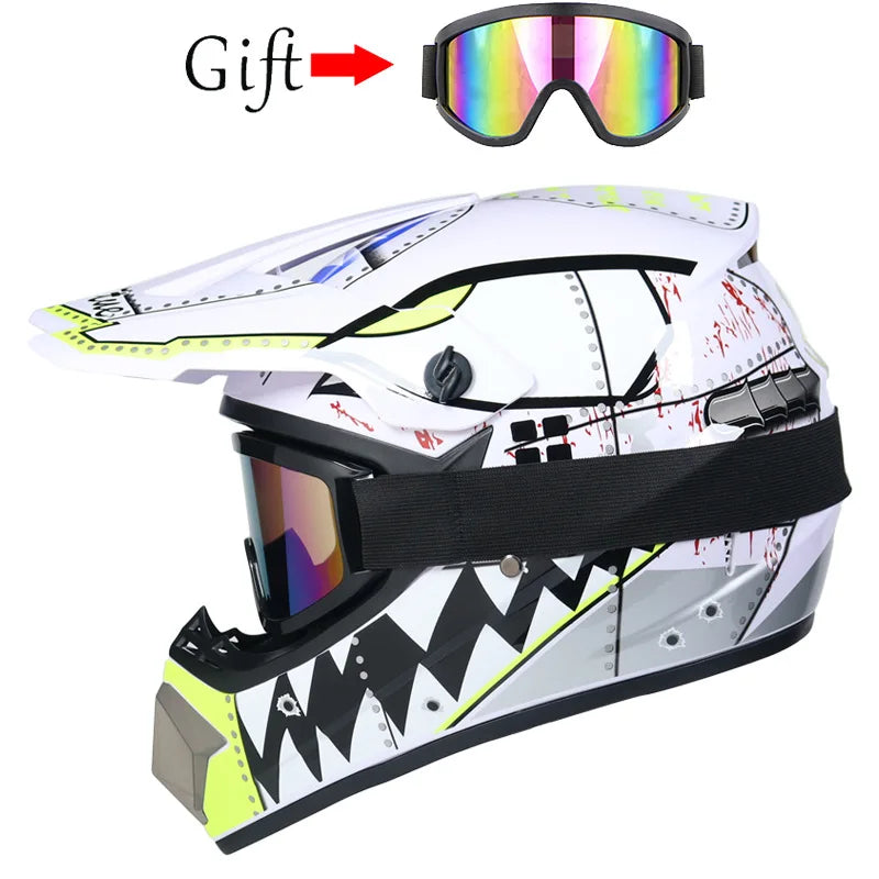 Casco Motocross Bambini | Off-Road, Downhill, MTB e Cross