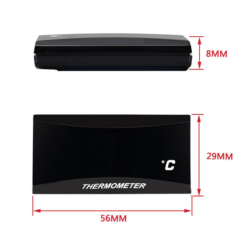 Termometro Digitale Testa Cilindro Moto – Sensore Universale con Display LED