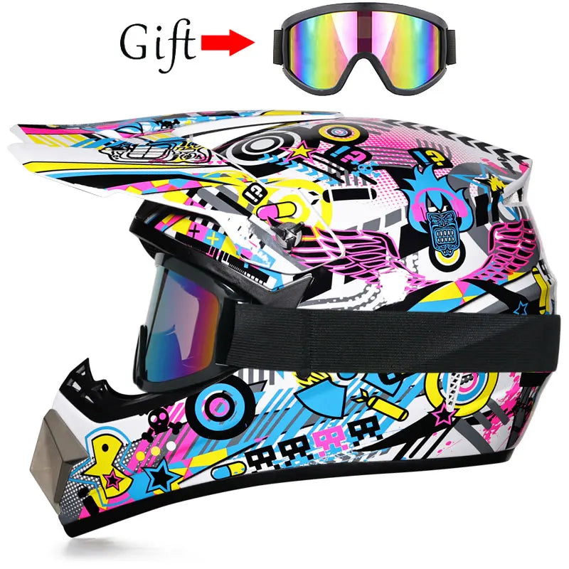 Casco Motocross Bambini | Off-Road, Downhill, MTB e Cross