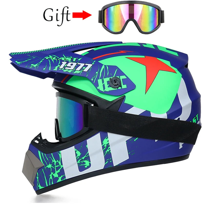 Casco Motocross Bambini | Off-Road, Downhill, MTB e Cross