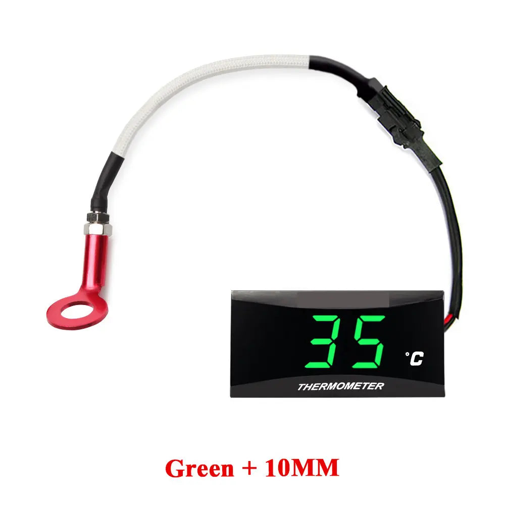 Termometro Digitale Testa Cilindro Moto – Sensore Universale con Display LED